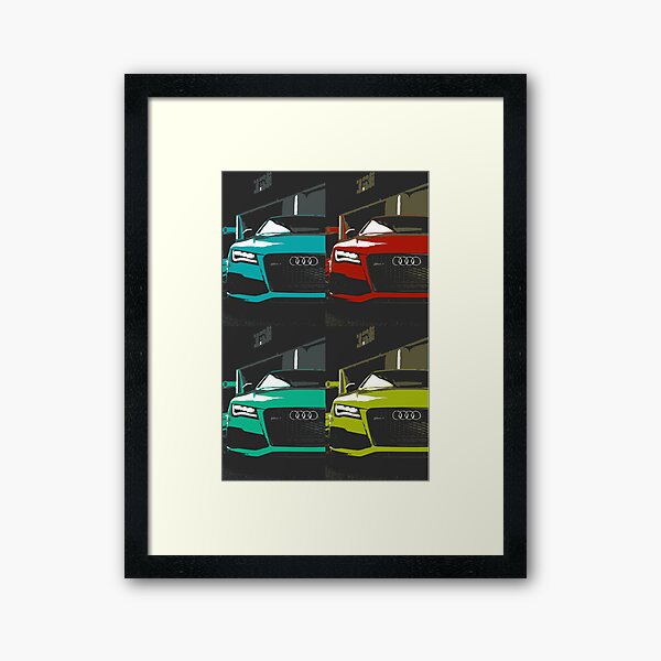 Audi RS7 Framed Art Print