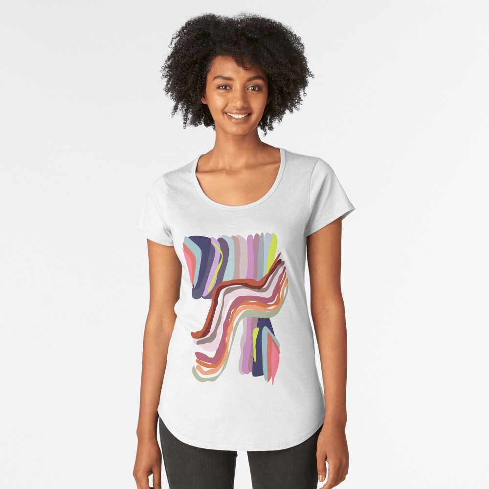 Item preview, Premium Scoop T-Shirt designed and sold by caligrafica.
