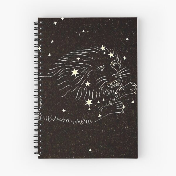 Item preview, Leo astrological map designed and sold by Vintage Designs +.