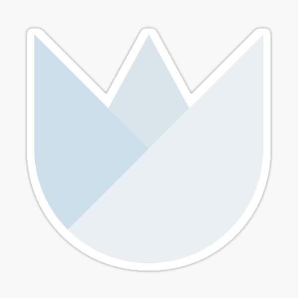 Calm Flowers Sticker