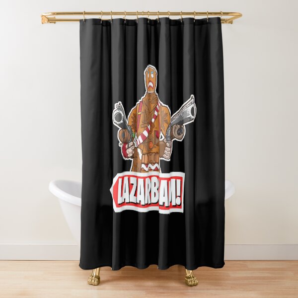 Lazarbeam Gingy Shower Curtain