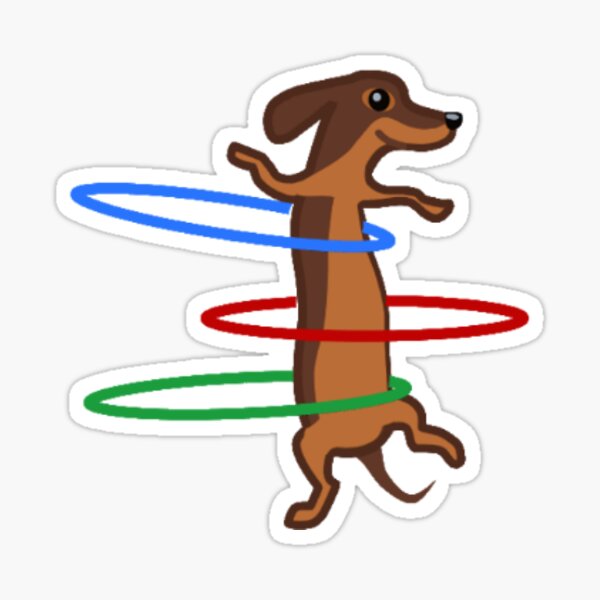 sausage dog Sticker