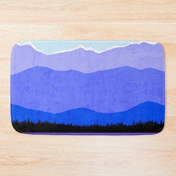Item preview, Blue Ridge Mountains At Dawn designed and sold by BunnyThePainter.