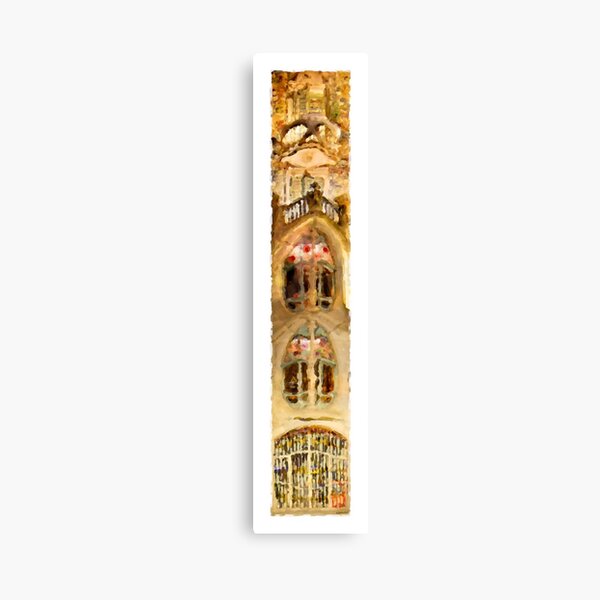 Vista previa del artículo con la obra «Gaudí Batlló Casa de los huesos - Pintura», diseñado y vendido por Weston  Westmoreland.