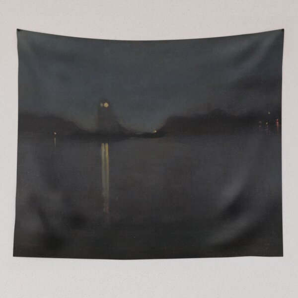 Item preview, Nocturne - James McNeill Whistler - 1870-1877 designed and sold by ArtExpression.