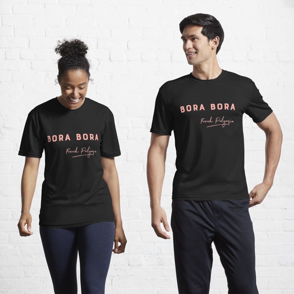 Disover Bora Bora - French Polynesia | Active T-Shirt