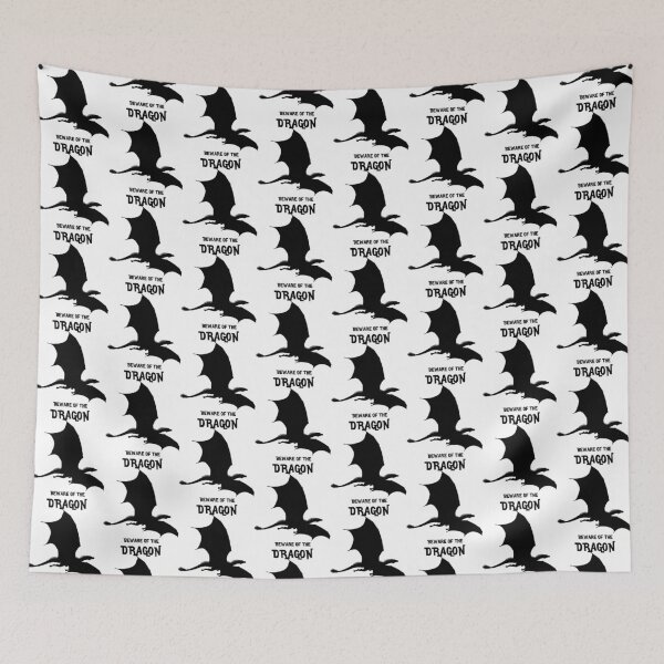 Item preview, Beware of the dragon black designed and sold by RAOSDesign.