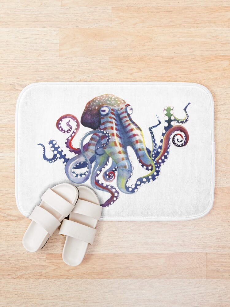 Alternate view of Octopus Bath Mat