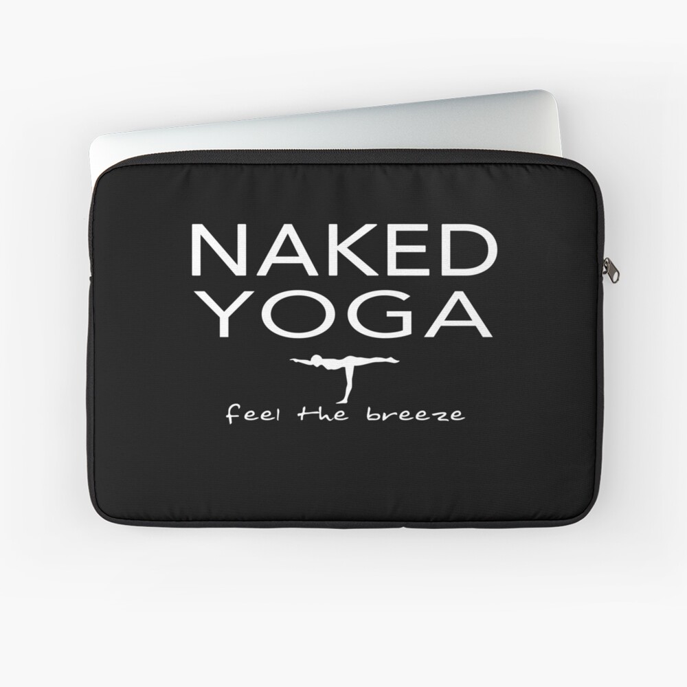 Naked Yoga. Gifts for women. Yoga T shirt. Art Board Print for