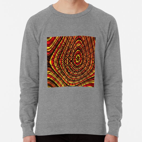 #Design, #abstract, #pattern, #illustration, psychedelic, vortex, modern, art, decoration Lightweight Sweatshirt