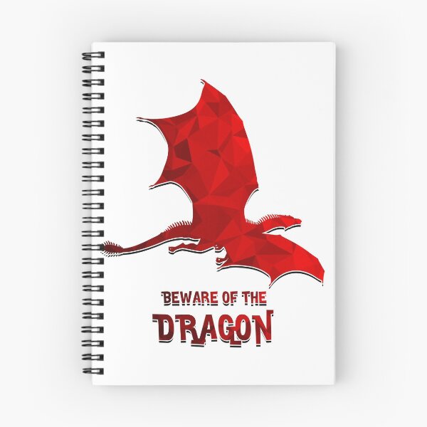 Item preview, Beware of the dragon red designed and sold by RAOSDesign.