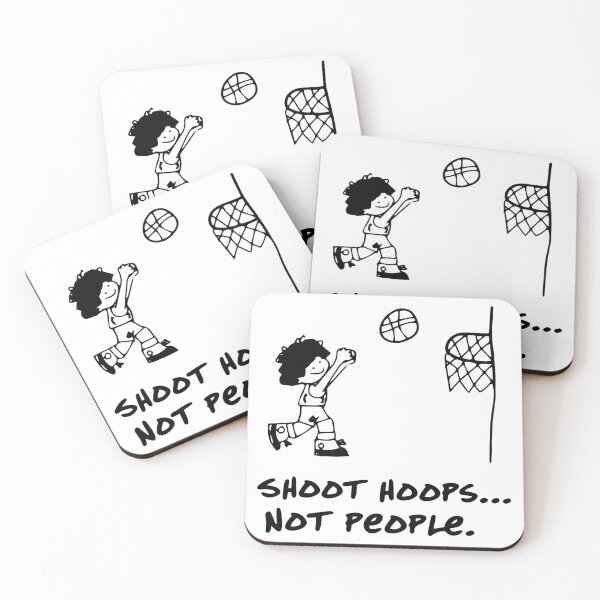 Item preview, Shoot Hoops Not People designed and sold by DeadRight.