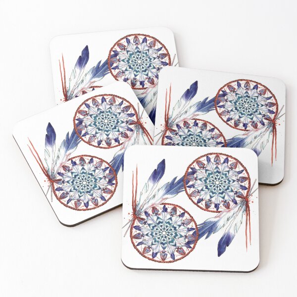 Aperçu de l'œuvre Attrape-rêves Mandala créée et vendue par SamNagelArt.