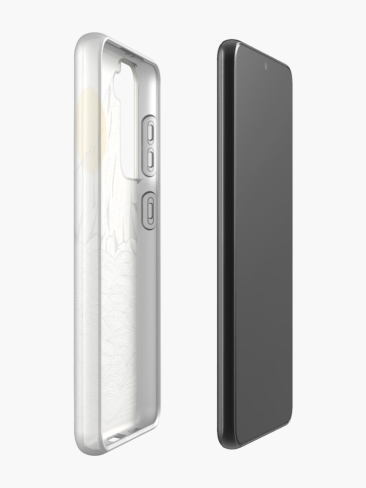 Alternate view of Sun Cliffs Samsung Galaxy Phone Case
