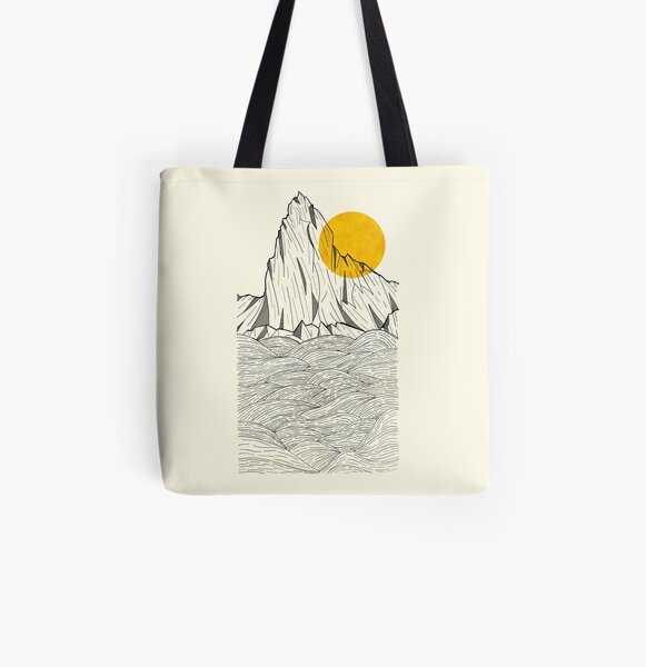 Sun Cliffs All Over Print Tote Bag