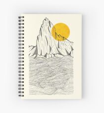 Sun Cliffs Spiral Notebook