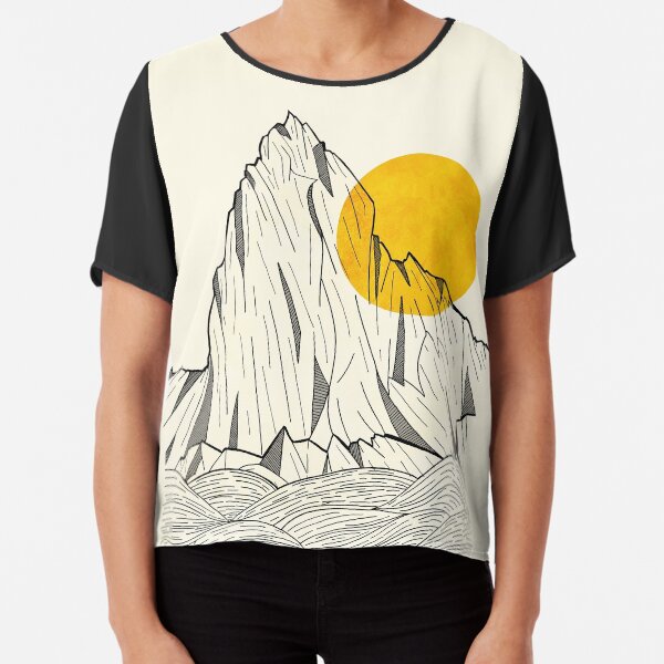 Sun Cliffs Chiffon Top
