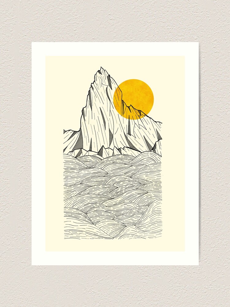 Alternate view of Sun Cliffs Art Print