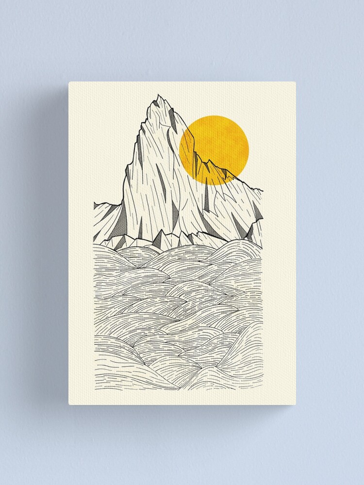 Alternate view of Sun Cliffs Canvas Print