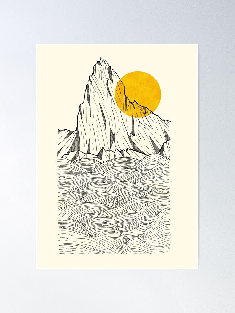 Thumbnail 2 of 3, Poster, Sun Cliffs designed and sold by steveswade.
