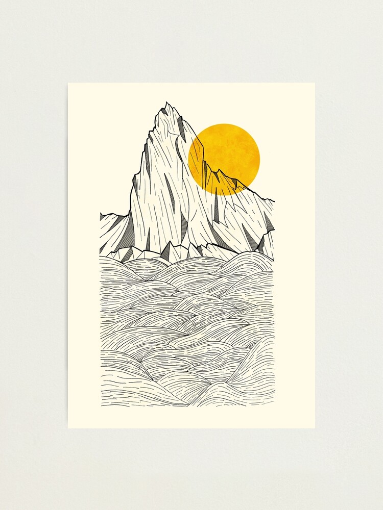 Alternate view of Sun Cliffs Photographic Print