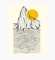 Sun Cliffs Photographic Print