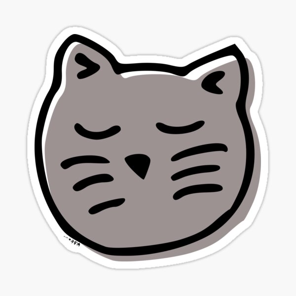 Zen Cat Sticker