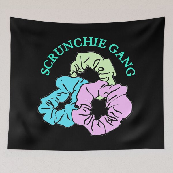 Item preview, SCRUNCHIE GANG Sticker designed and sold by aydapadi.