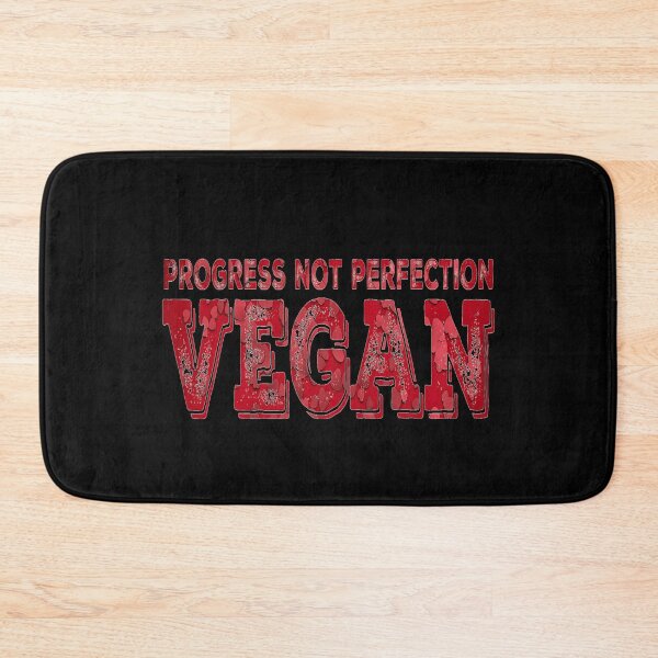 Item preview, Vegan - Progress Not Perfection designed and sold by madtoyman.
