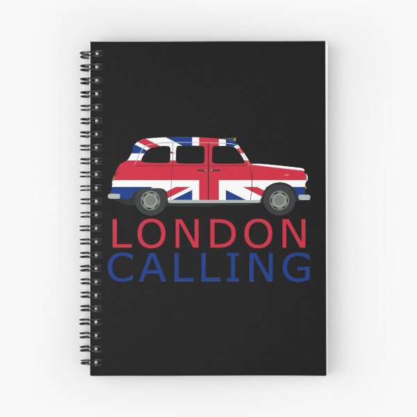 Item preview, London Calling Black Cab Union Jack Taxi  designed and sold by GetItGiftIt.