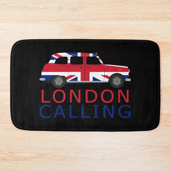 Item preview, London Calling Black Cab Union Jack Taxi  designed and sold by GetItGiftIt.