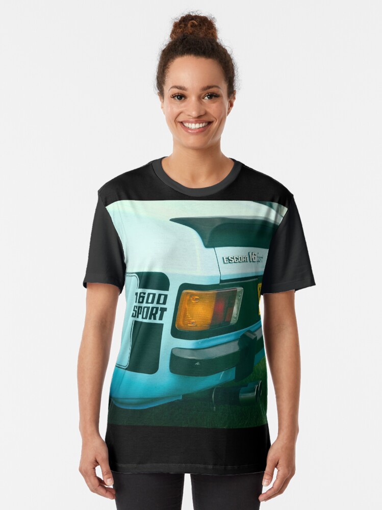 Alternate view of Ford Escort 1600 Sport Graphic T-Shirt