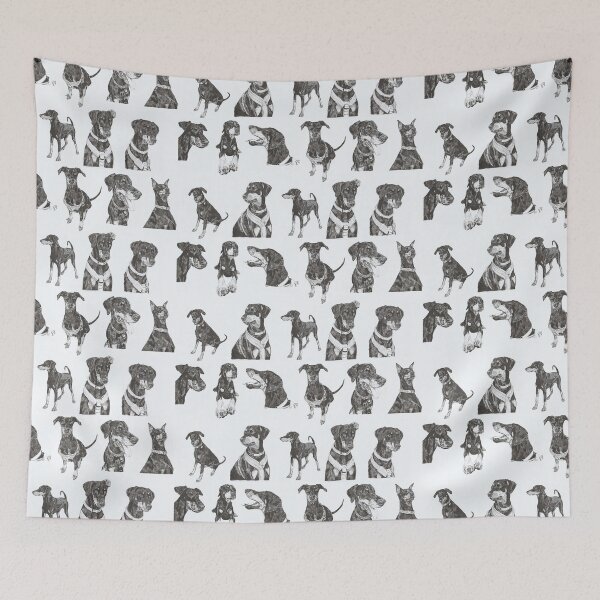 Item preview, Doberman Collection designed and sold by Eva Dobie Arts.