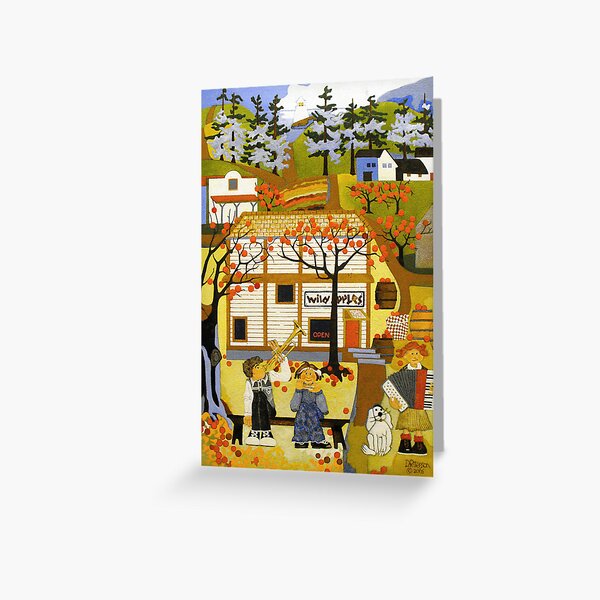 "Wild Apples" greeting card Greeting Card