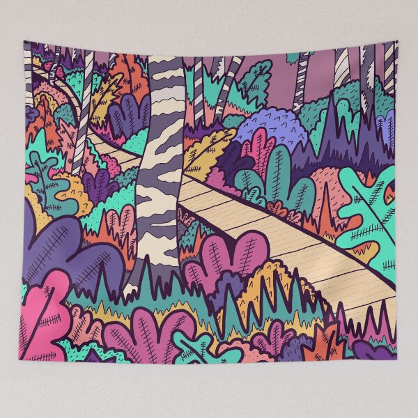 Item preview, The woodland walk designed and sold by Swadeillustrations.
