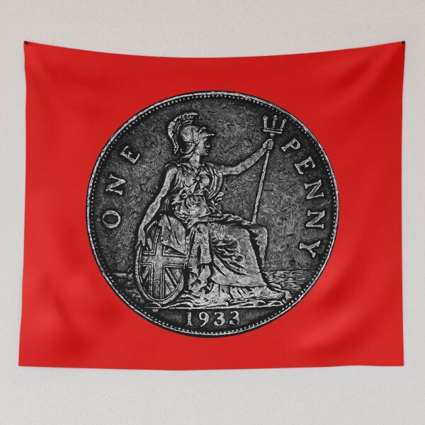 Item preview, BRITISH ONE PENNY designed and sold by WOOFANG.