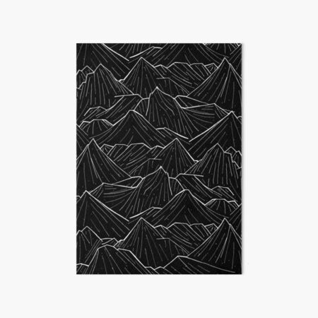 The Dark Mountains Art Board Print