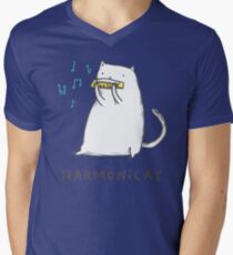 Harmonicat Men's V-Neck T-Shirt