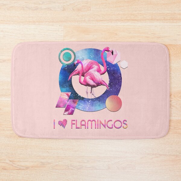 Item preview, I love flamingos designed and sold by RAOSDesign.