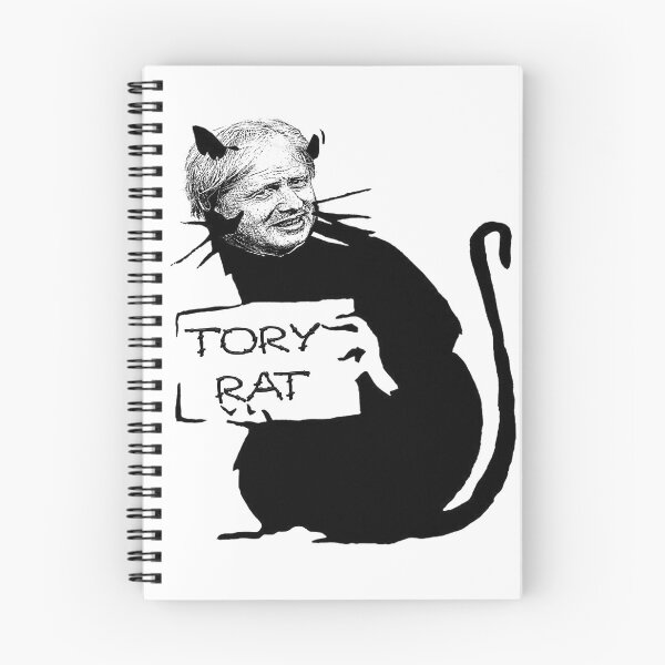 Item preview, Tory Rat - Boris Johnson designed and sold by ResistNormality.