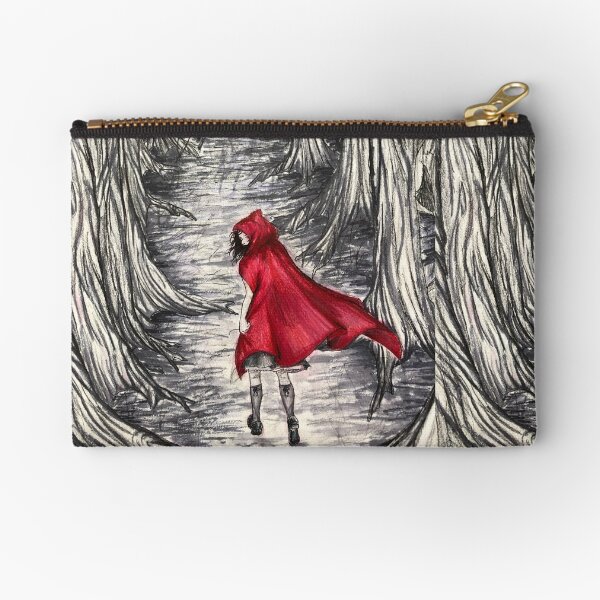 red Zipper Pouch