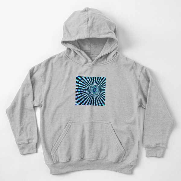 #Design, #abstract, #pattern, #illustration, psychedelic, vortex, modern, art, decoration Kids Pullover Hoodie