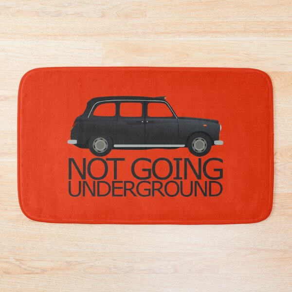 Item preview, Not Going Underground London Black Cab Taxi  designed and sold by GetItGiftIt.