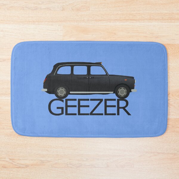 Item preview, Geezer London Black Taxi Cab design designed and sold by GetItGiftIt.