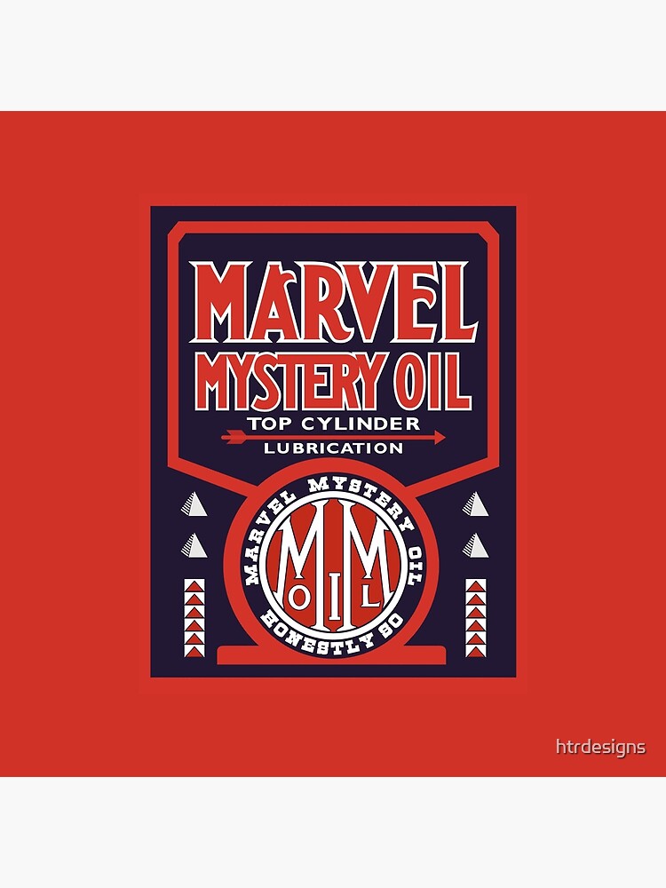 Marvel Mystery Oil vintage sign reproduction Tote Bag for Sale by  htrdesigns