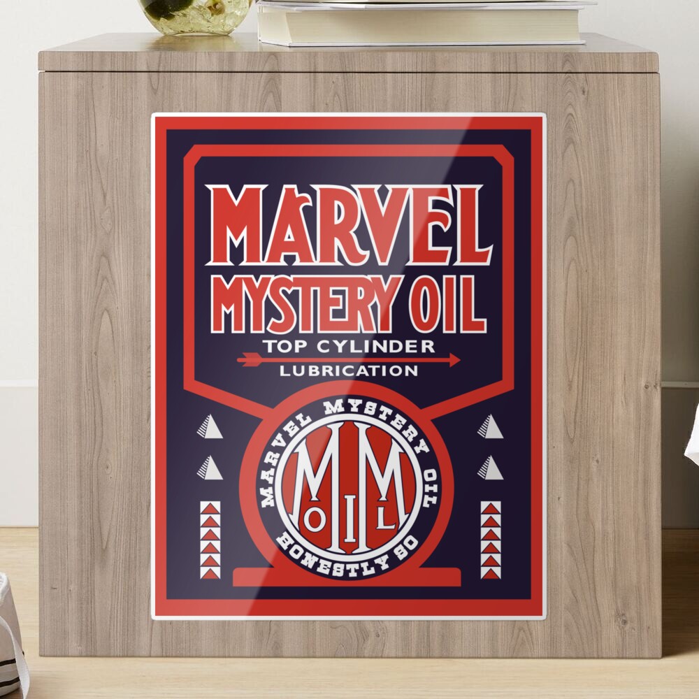 Vintage Marvel Mystery Oil - 5 Gallon Can Retro