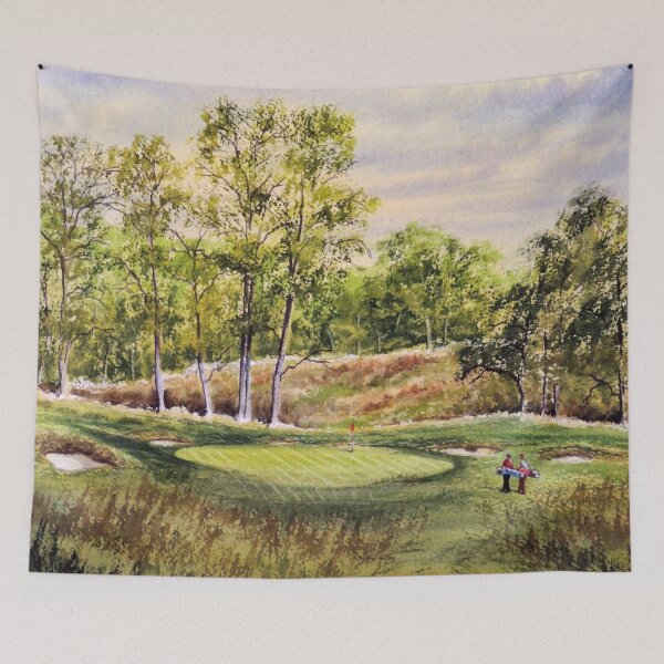 Item preview, Merion Golf Course 17th Green designed and sold by William Holkham.