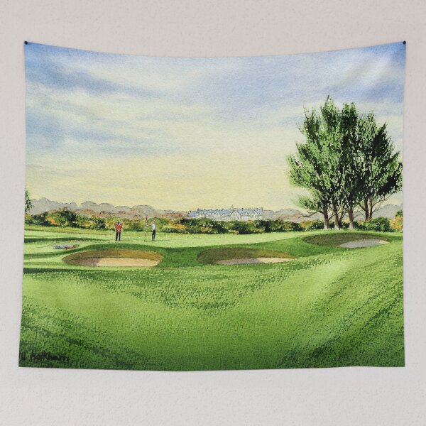 Item preview, Carnoustie Golf Course Scotland 13th Green designed and sold by William Holkham.