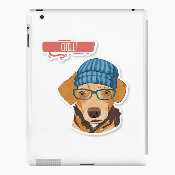 Hipster Mixed "Chill" iPad Snap Case