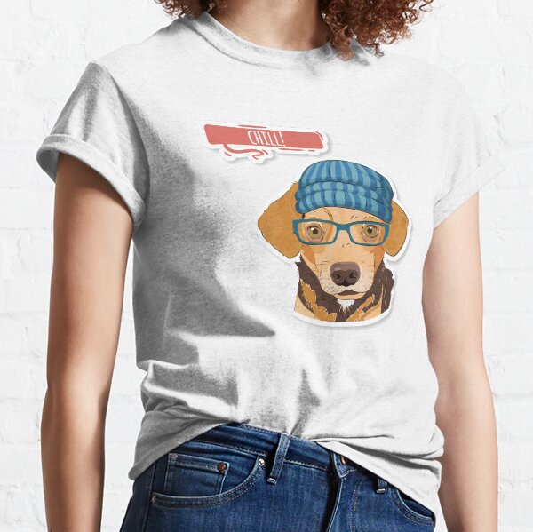 Hipster Mixed "Chill" Classic T-Shirt